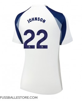 Günstige Tottenham Hotspur Brennan Johnson #22 Heimtrikot Damen 2025-26 Kurzarm